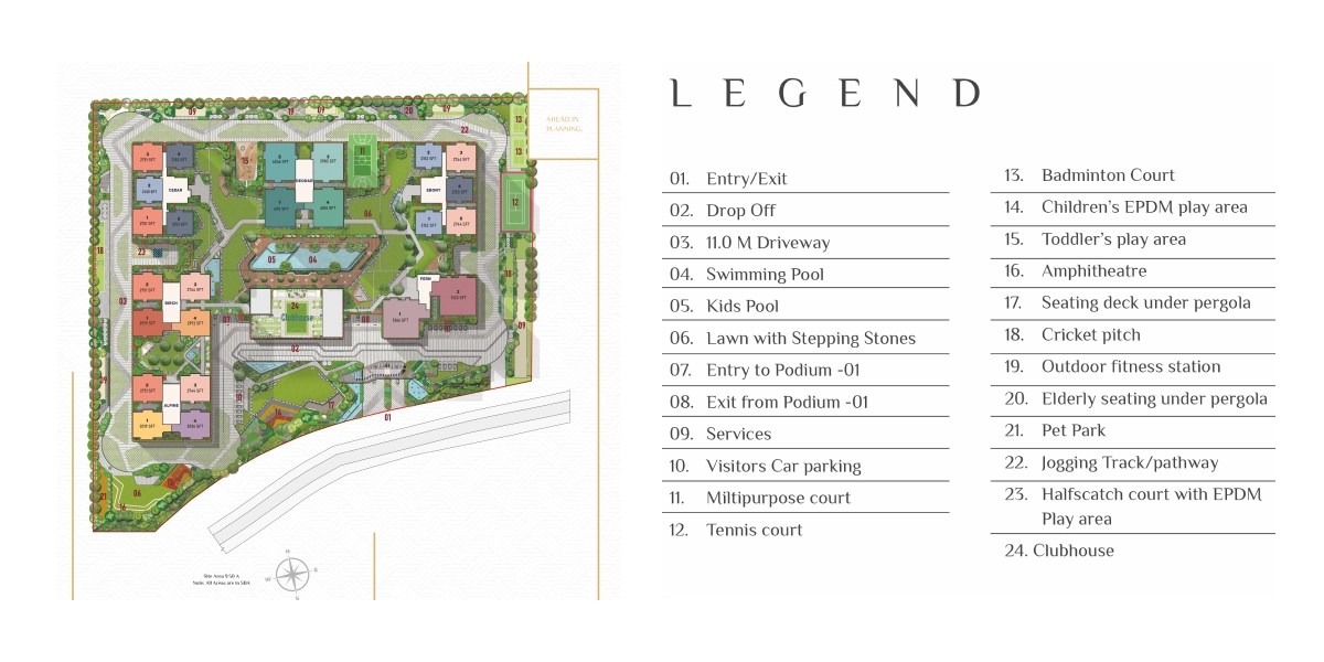 Sattva Neopolis - Maste Plan