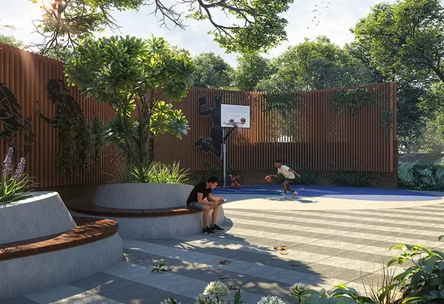 Sattva Neopolis - Sitting area